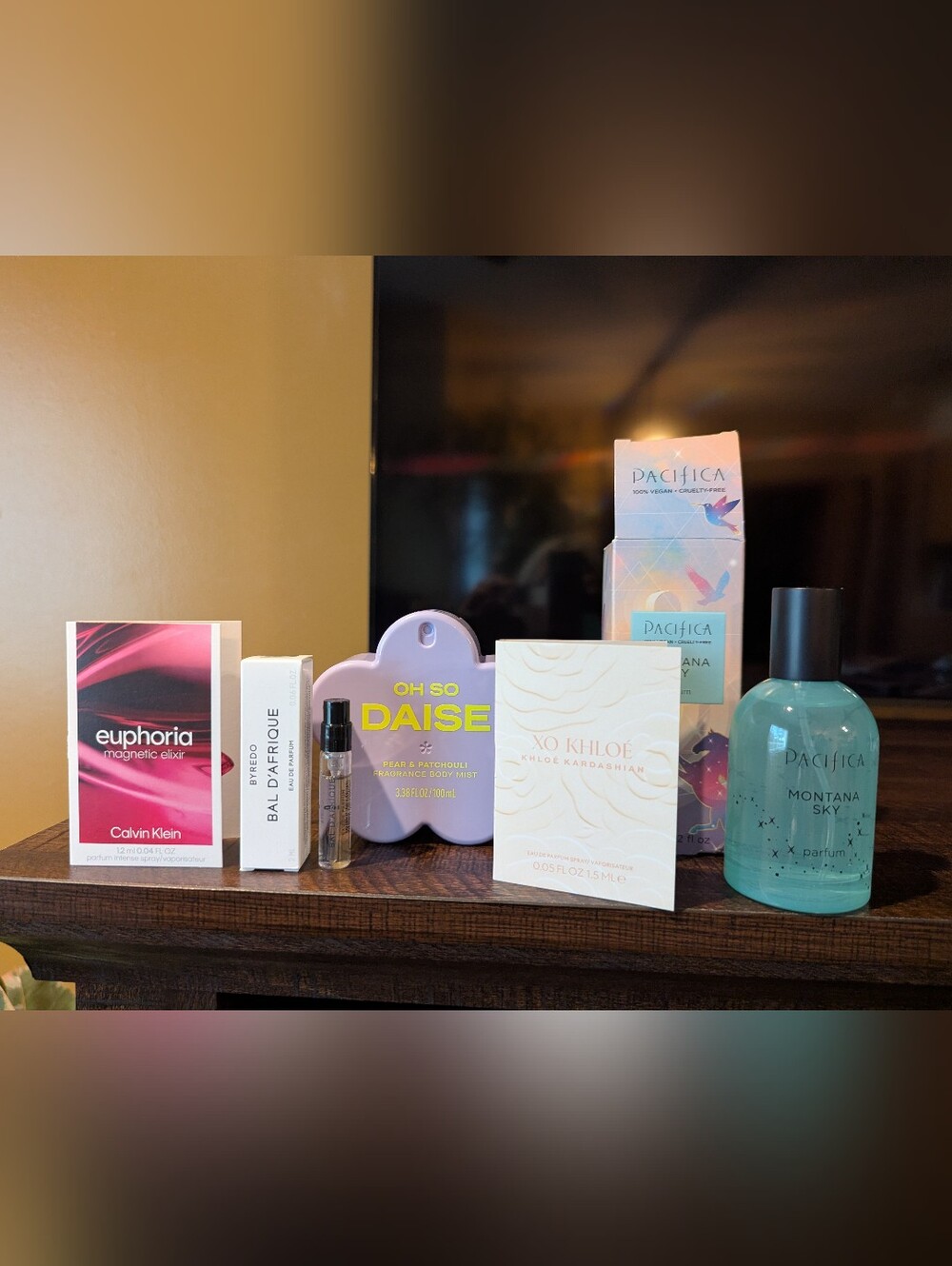 Byredo, Pacifica, Calvin Klein, Khloe, Oh so daise Lot